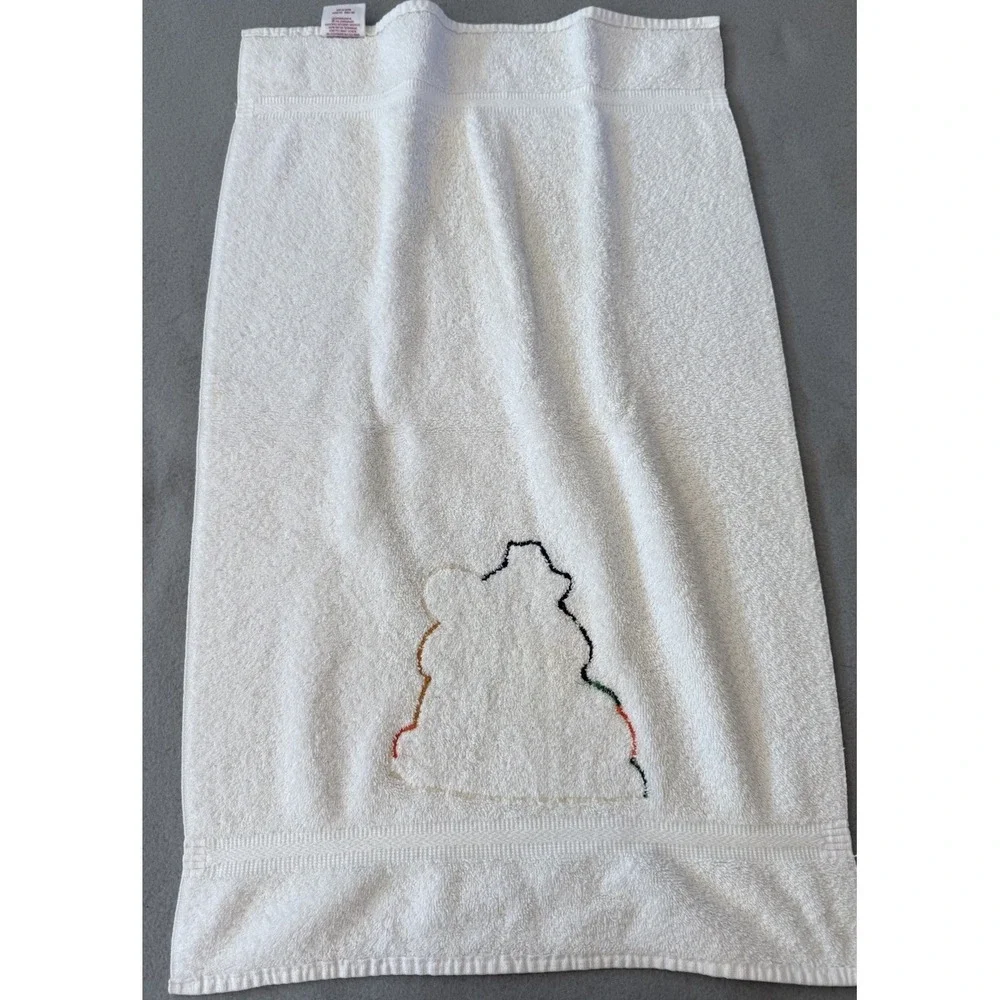 Preferred Comfort Pilgrims Kitchen Towels Thanksgiving Hand Towel Embroidered
